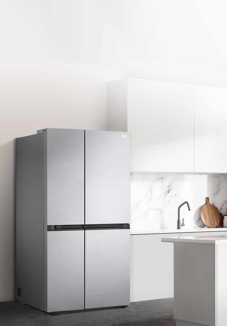 LG 23 cu.ft. Side by Side Counter Depth Refrigerator - LS23C4000V