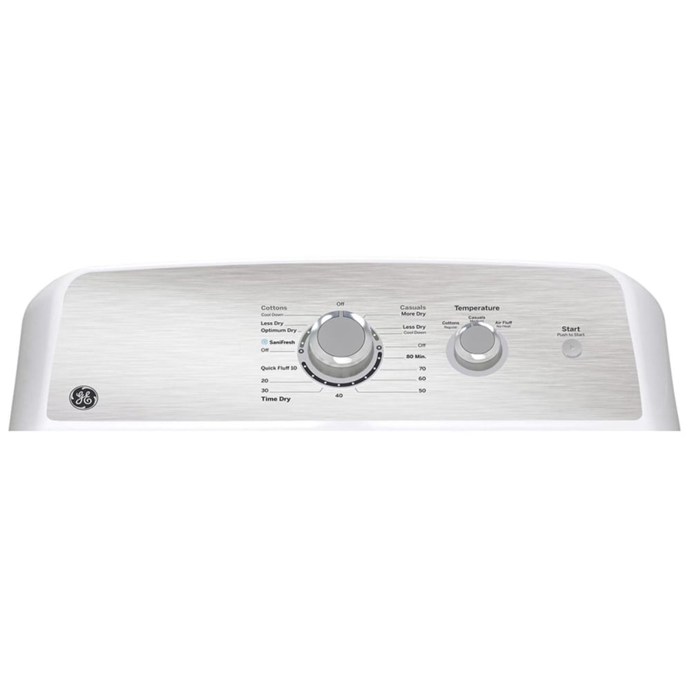 GE 6.2 Cu. Ft. Electric Dryer with SaniFresh Cycle - GTX33EBMRWS