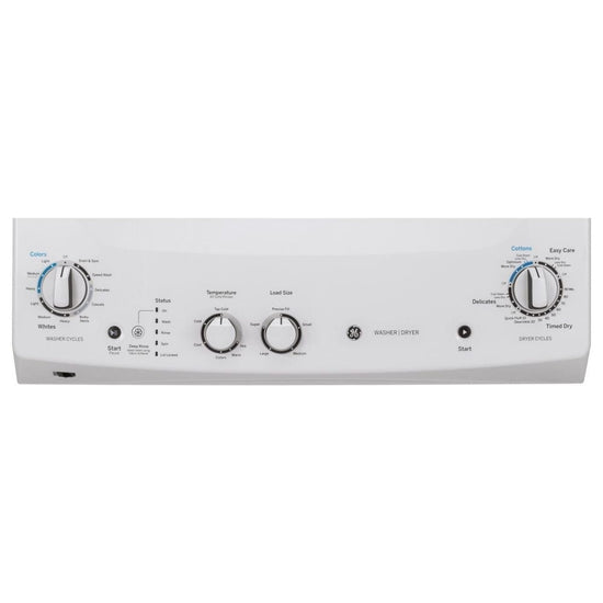 GE 27-Inch Unitized Washer/Dryer Laundry Centre - GUD27ESMMWW