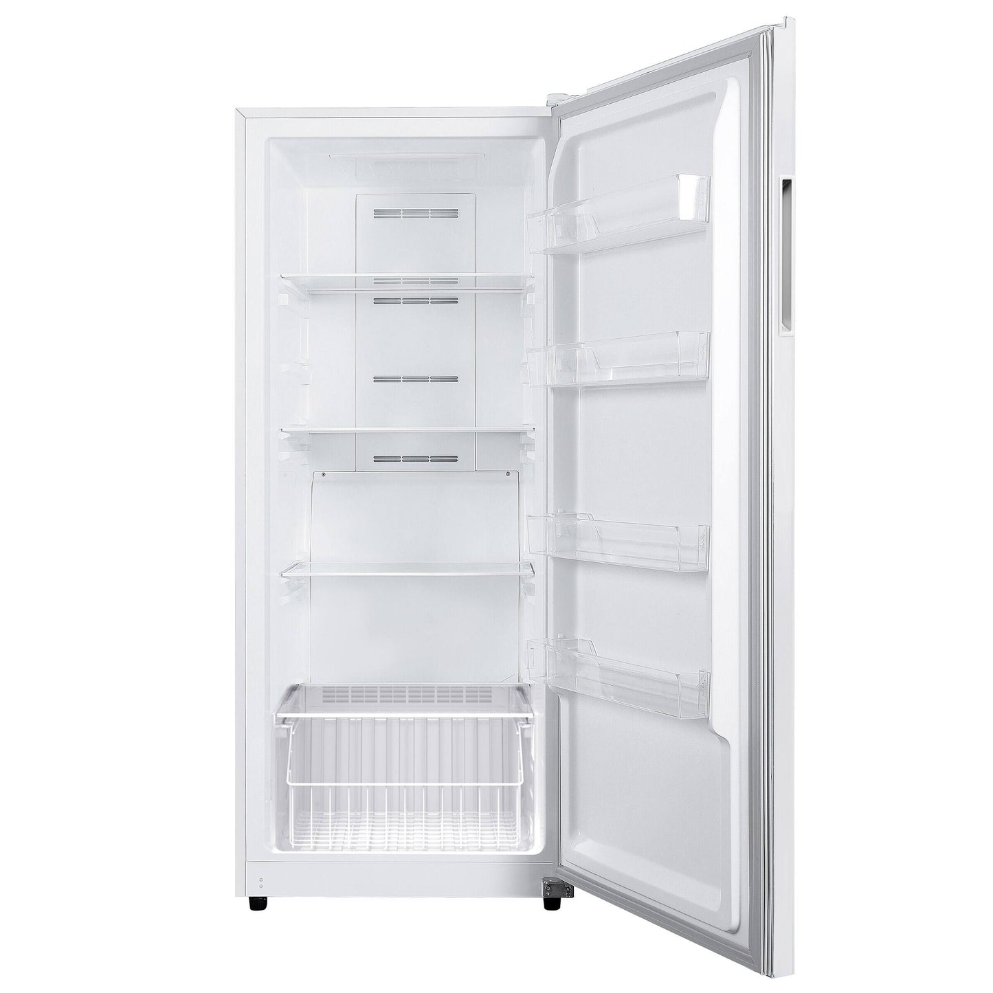 HAMILTON BEACH 17 CU. FT. WHITE CONVERTIBLE UPRIGHT REFRIGERATOR / FREEZER - HBFRF1798