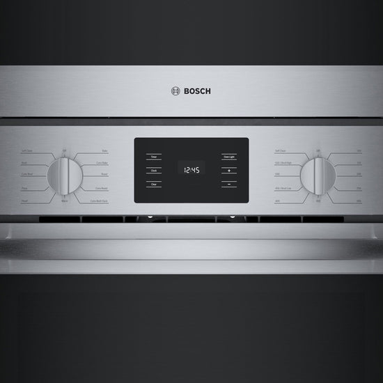 Bosch 30 Inch Double Electric Wall Oven with True Convection - HBL5754UC