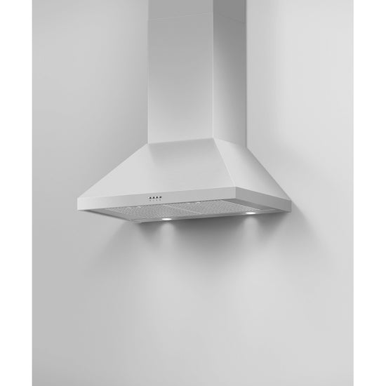 Fisher & Paykel 30 Inch Pyramid Chimney Wall Range Hood - HC30PCX1