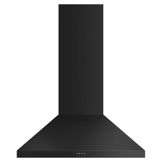 Fisher & Paykel 36 Inch Pyramid Chimney Wall Range Hood, Black - HC36PCB1