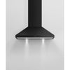 Fisher & Paykel 36 Inch Pyramid Chimney Wall Range Hood, Black - HC36PCB1