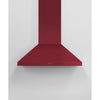 Fisher & Paykel 36 Inch Pyramid Chimney Wall Range Hood, Red - HC36PCR1