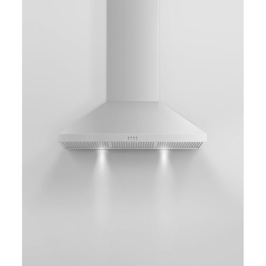Fisher & Paykel 36 Inch Pyramid Chimney Wall Range Hood, Stainless Steel - HC36PCX1