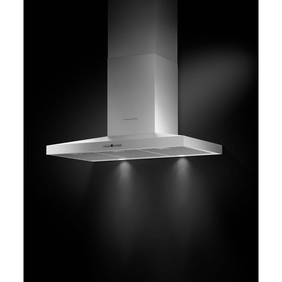 Fisher & Paykel 36 Inch Pyramid Chimney Wall Range Hood, Stainless Steel - HC36PHTX1 N
