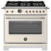 Bertazzoni HER366BCFEPAVT Dual Fuel Range, 5.7 cu. ft. Capacity