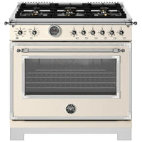 Bertazzoni HER366BCFEPAVT Dual Fuel Range, 5.7 cu. ft. Capacity