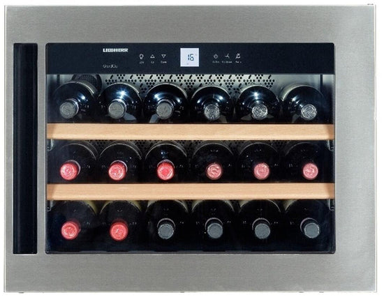 Liebherr 24 Inch Built-In Wine Cabinet, 18 Bottles - HWS1800