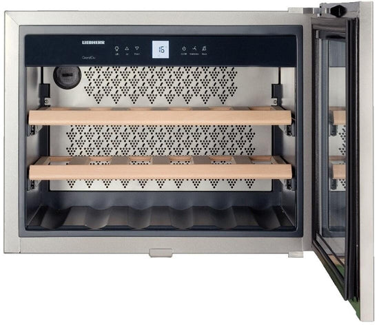 Liebherr 24 Inch Built-In Wine Cabinet, 18 Bottles - HWS1800