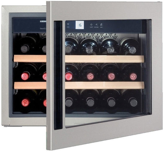 Liebherr 24 Inch Built-In Wine Cabinet, 18 Bottles - HWS1800