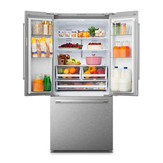 Hisense 20.8 cu.ft. French Door Refrigerator - RF210N6AHE