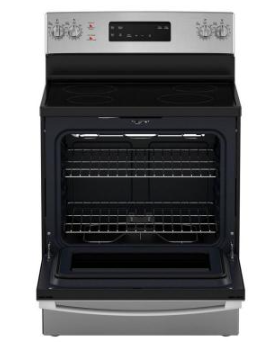 GE Appliances 29.92 Inch 5 cu. ft. Electric Range in Stainless - JCB635STSS