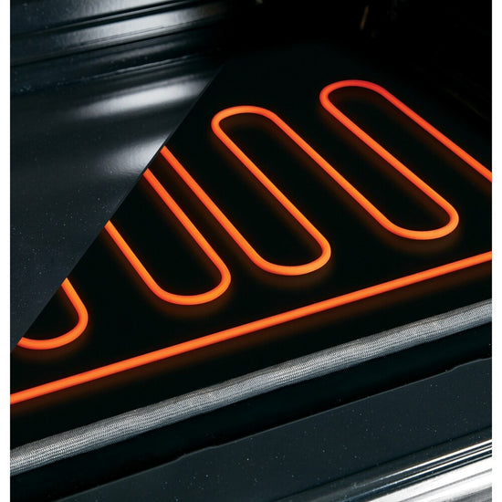 GE 30 Inch Freestanding Electric Range with True Convection and No-Preheat Air Fry, Slate - JCB840ETES