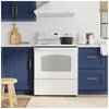 GE 30 Inch Free-Standing Electric Range with 5.0 cu. ft. Capacity, White - JCBP240DMWW
