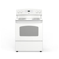 GE 30 Inch Freestanding Electric Range, White - JCBS280DMWW