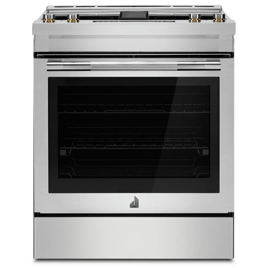 JennAir 30 Inch Slide-In Electric Range with 6.4 cu. ft. Capacity, Stainless Steel - JES1750ML