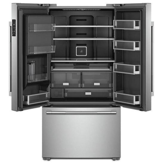 JennAir 36 Inch French Door Refrigerator with 23.8 Cu. Ft. Capacity, Stainless Steel - JFFCC72EHL