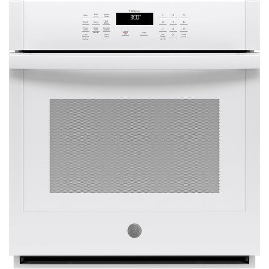 GE 27 Inch Built-In Single Wall Oven, White - JKS3000DNWW