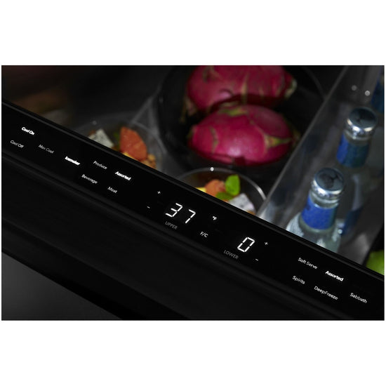 JennAir 24 Inch Built-In Refrigerator/Freezer Drawers with 4.7 Cu. Ft. Capacity - JUCFP242HM