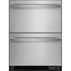 JennAir 24 Inch Built-In Refrigerator/Freezer Drawers with 4.7 Cu. Ft. Capacity - JUCFP242HM