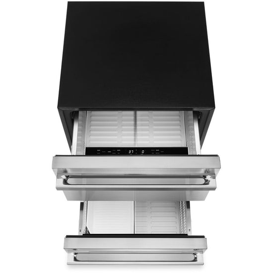 JennAir 24 Inch Built-In Refrigerator/Freezer Drawers with 4.7 Cu. Ft. Capacity - JUCFP242HM