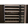 JennAir 24 Inch Built-In Dual Zone Wine Cooler with 45 Bottle Capacity - JUWFL242HM