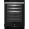 JennAir 24 Inch Built-In Dual Zone Wine Cooler with 45 Bottle Capacity - JUWFL242HM