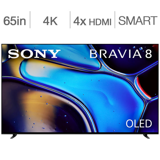 Sony 65 Inch BRAVIA 8 4K OLED TV - K-65XR80