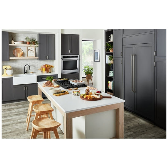 KitchenAid 42 Inch Built-In Side-by-Side Refrigerator, Panel Ready - KBSN702MPA