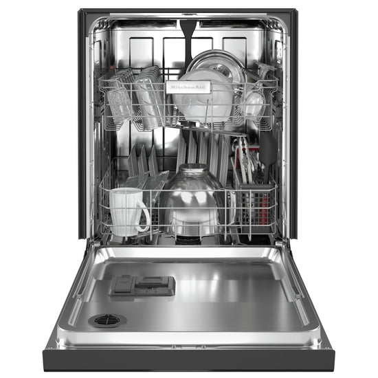 KitchenAid 24 Inch Built-In Dishwasher, Black - KDFE104KBL (SHIPS IN 7-10 Days)