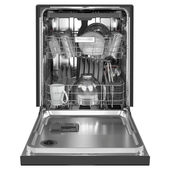 KitchenAid 24 in. Front Control Tall Tub Dishwasher, Black - KDFE204KBL