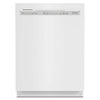 KitchenAid 24 Inch Built-In Dishwasher, White - KDFE204KWH