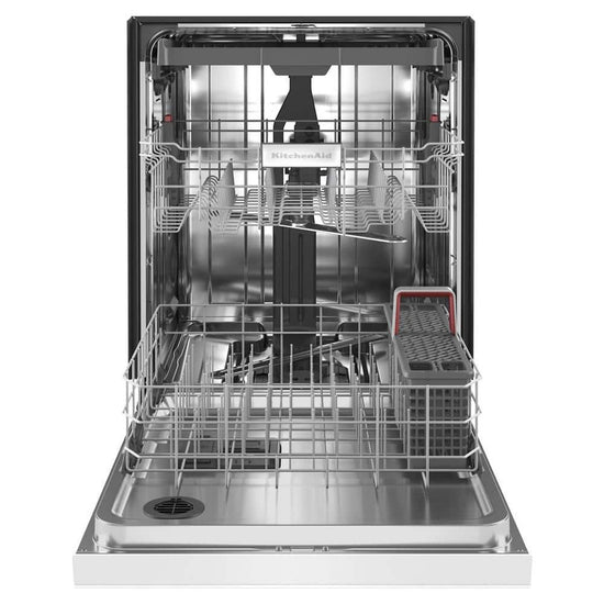KitchenAid 24 Inch Built-In Dishwasher, White - KDFE204KWH