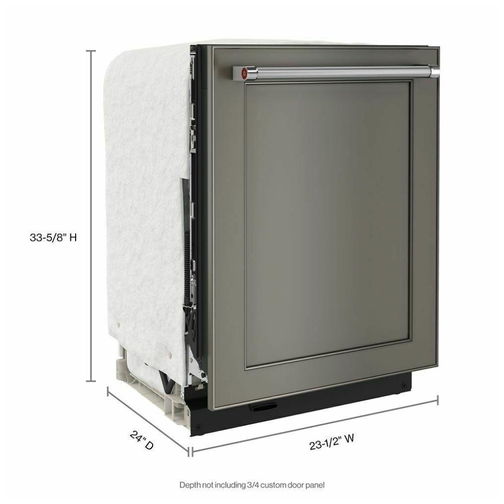KitchenAid 24 Inch Built-In Dishwasher, 39 dB, Black - KDTE304LPA