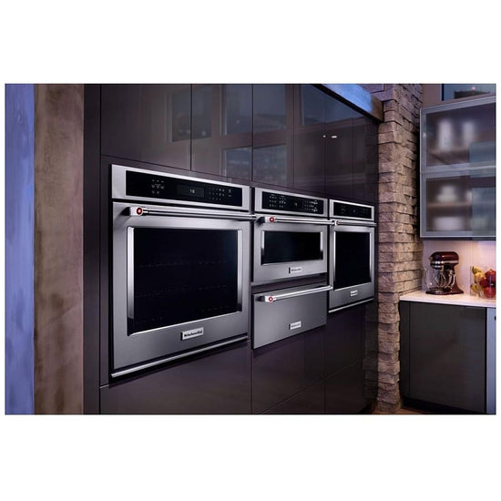KitchenAid Built-In Convection Microwave, 27 Inch - KMBP107ESS