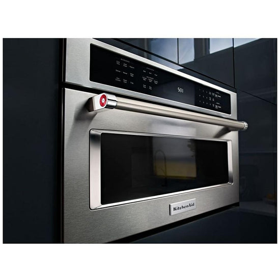 KitchenAid Built-In Convection Microwave, 27 Inch - KMBP107ESS