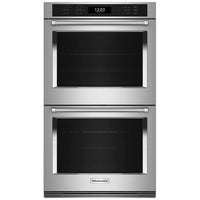 KitchenAid 27 Inch Double Wall Oven with Air Fry Mode - KOED527PBS