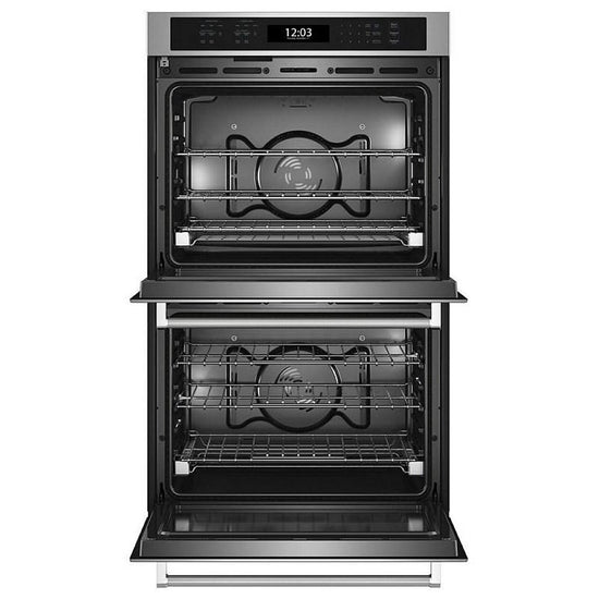 KitchenAid 27 Inch Double Wall Oven with Air Fry Mode - KOED527PBS