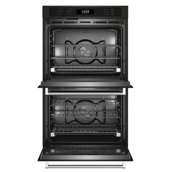 KitchenAid 30 Inch Double Wall Oven with Air Fry - KOED530PBS