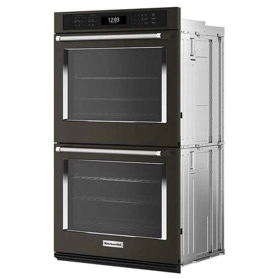 KitchenAid 30 Inch Double Wall Oven with Air Fry - KOED530PBS