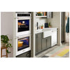 KitchenAid 30 Inch Double Electric Wall Oven with Air Fry Mode, White - KOED530PWH