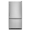 KitchenAid 30 Inch Bottom Freezer Refrigerator, Stainless Steel - KRBR109ESS