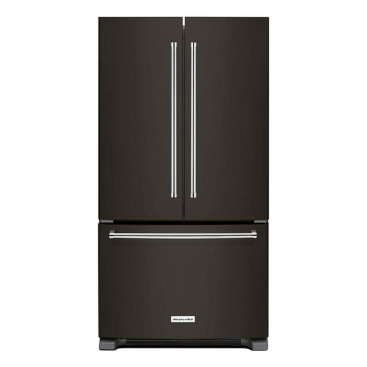 KitchenAid French Door Refrigerator with Counter-Depth Design - KRFC300EBS