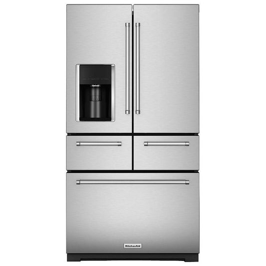 KitchenAid French Door Refrigerator, Stainless Steel - KRMF706ESS