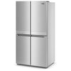 KitchenAid 36 Inch Counter-Depth 4-Door Refrigerator with 19.4 cu. ft. Capacity, PrintShield Finish - KRQC506MPS