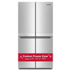 KitchenAid 36 Inch Counter-Depth French Door Refrigerator, 19.4 Cu. Ft. - KRQC506MPS
