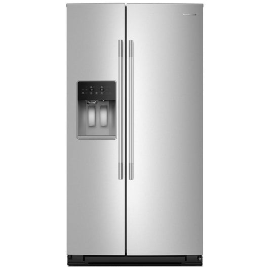 KitchenAid Side-by-Side Counter-Depth Refrigerator, Stainless Steel - KRSC536RPS
