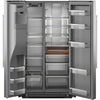 KitchenAid 36 Inch Side-by-Side Refrigerator with 28.7 cu. ft. Capacity, Stainless Steel - KRSF536RPS